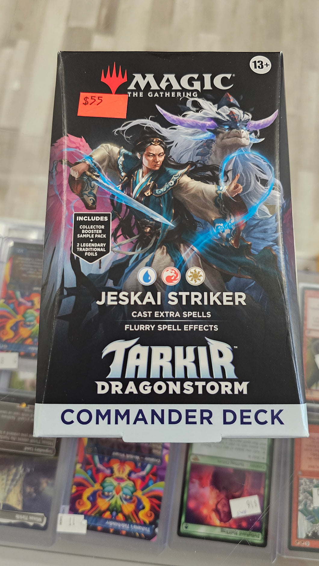 Magic the Gathering Jeskai Striker Tarkir Dragonstorm Commander deck