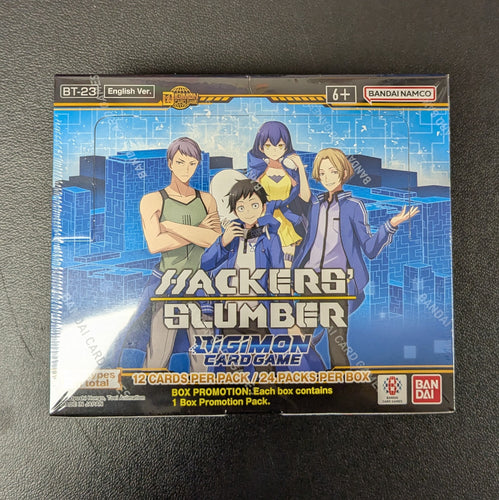 Digimon Hackers' Slumber Booster Box