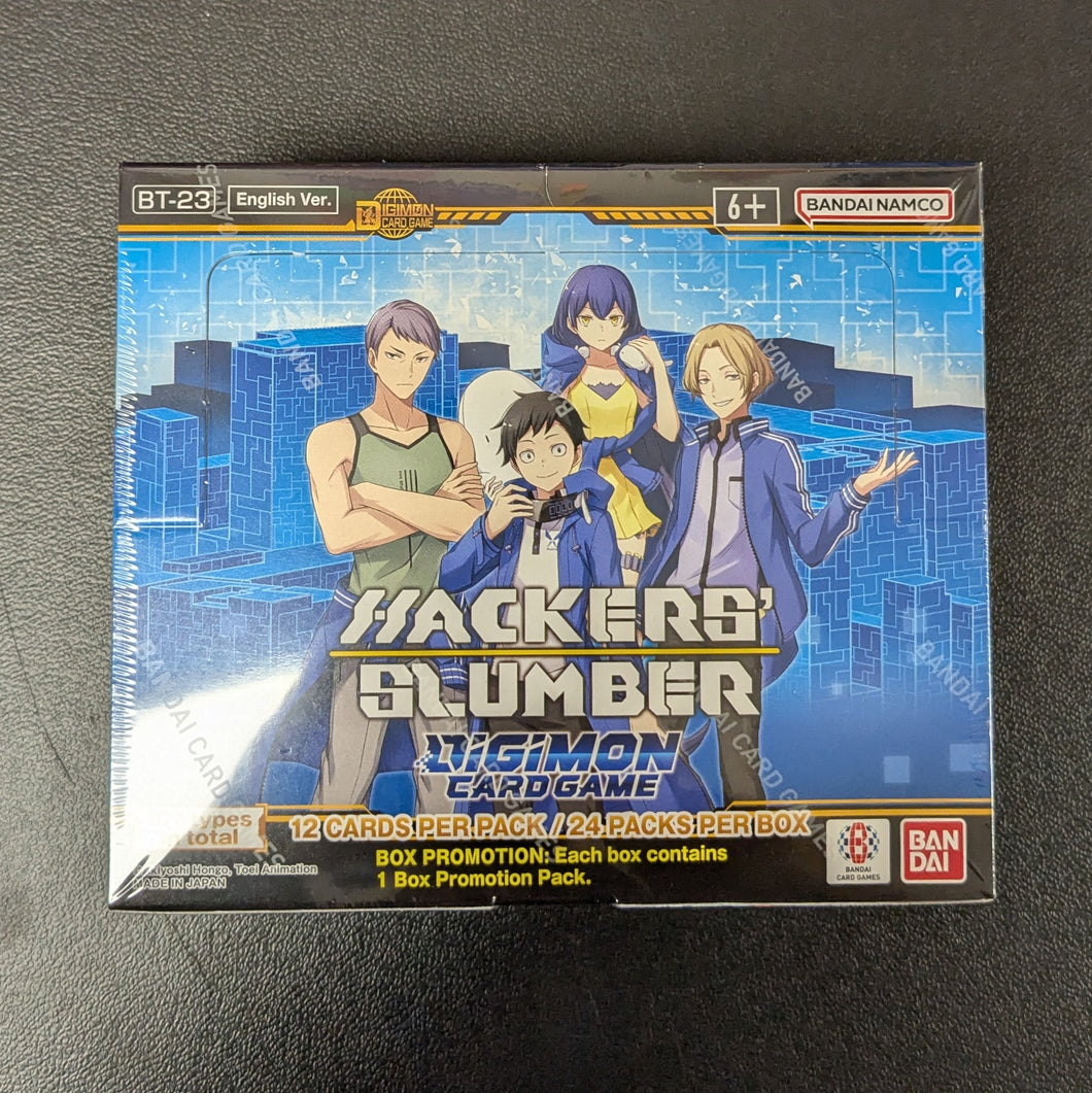 Digimon Hackers' Slumber Booster Box