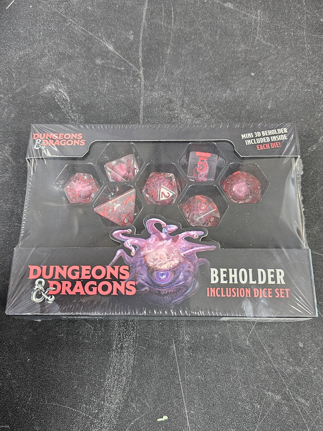 Dungeon and Dragons Beholder Inclusion Dice Set