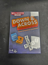 Load image into Gallery viewer, Down and Across quick competitive crossword game