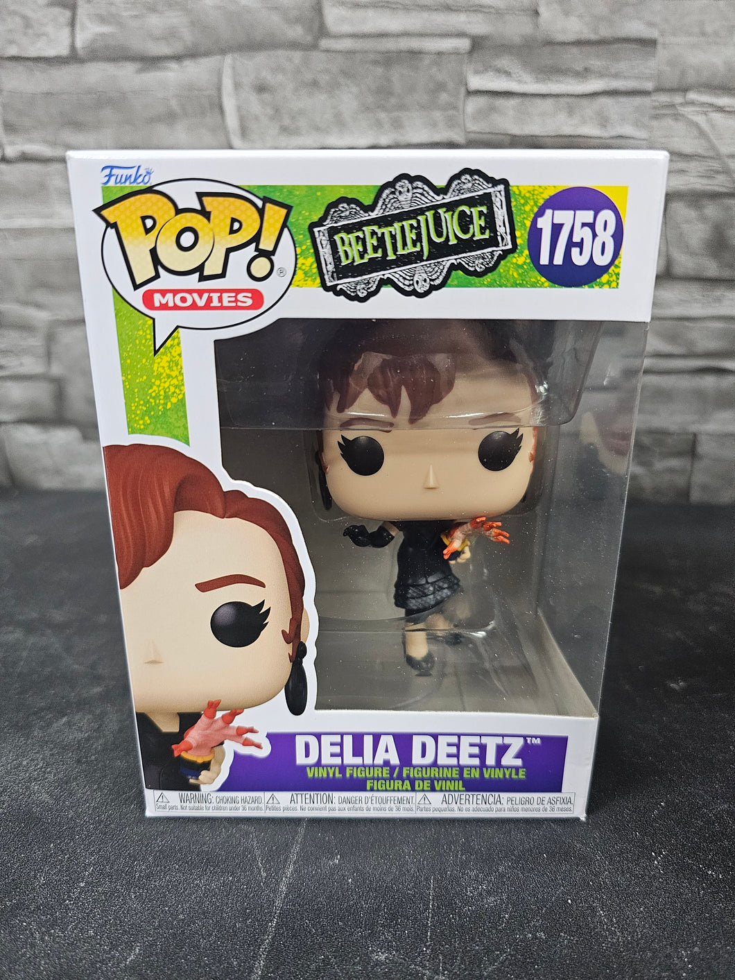 Beetlejuice #1758 Delia Deetz Funko pop