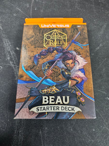 Universus Critical role Beau Starter Deck
