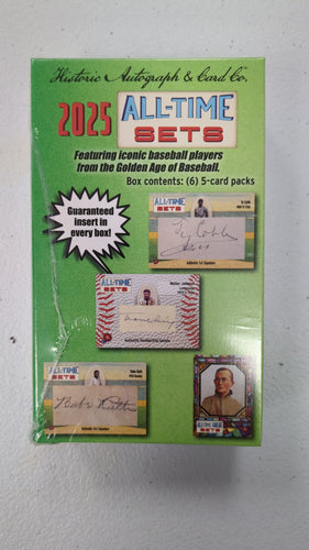 2025 Historic Autographs All-Time Sets