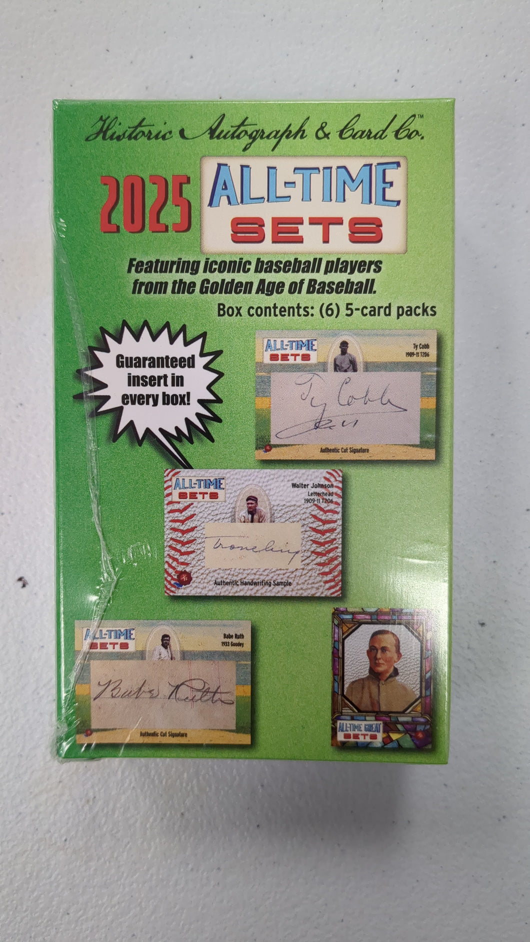 2025 Historic Autographs All-Time Sets