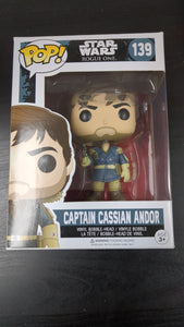 Funko Pop, Captain Cassian Andor 139, Star Wars Rogue One