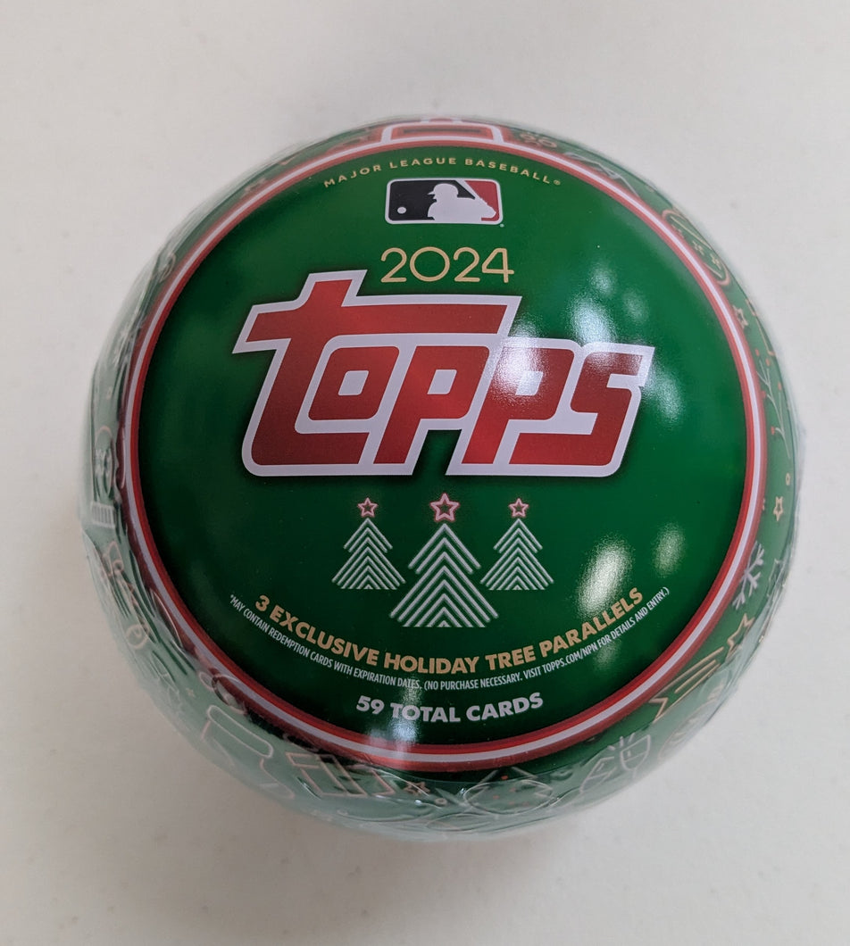 Topps 2024 MLB Holiday Tin