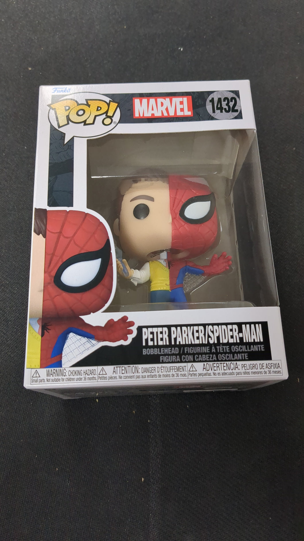 Marvel #1432 Peter Parker/ Spider-Man Funko pop – AAN Collect LLC
