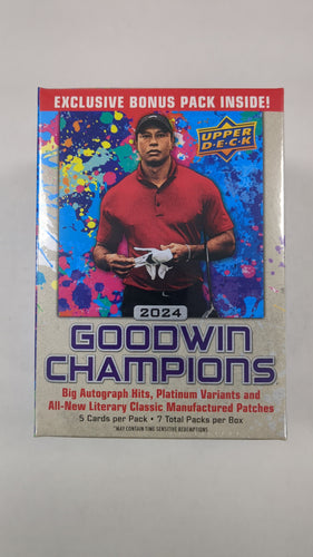 2024 Upper Deck Goodwin Champions Blaster Box