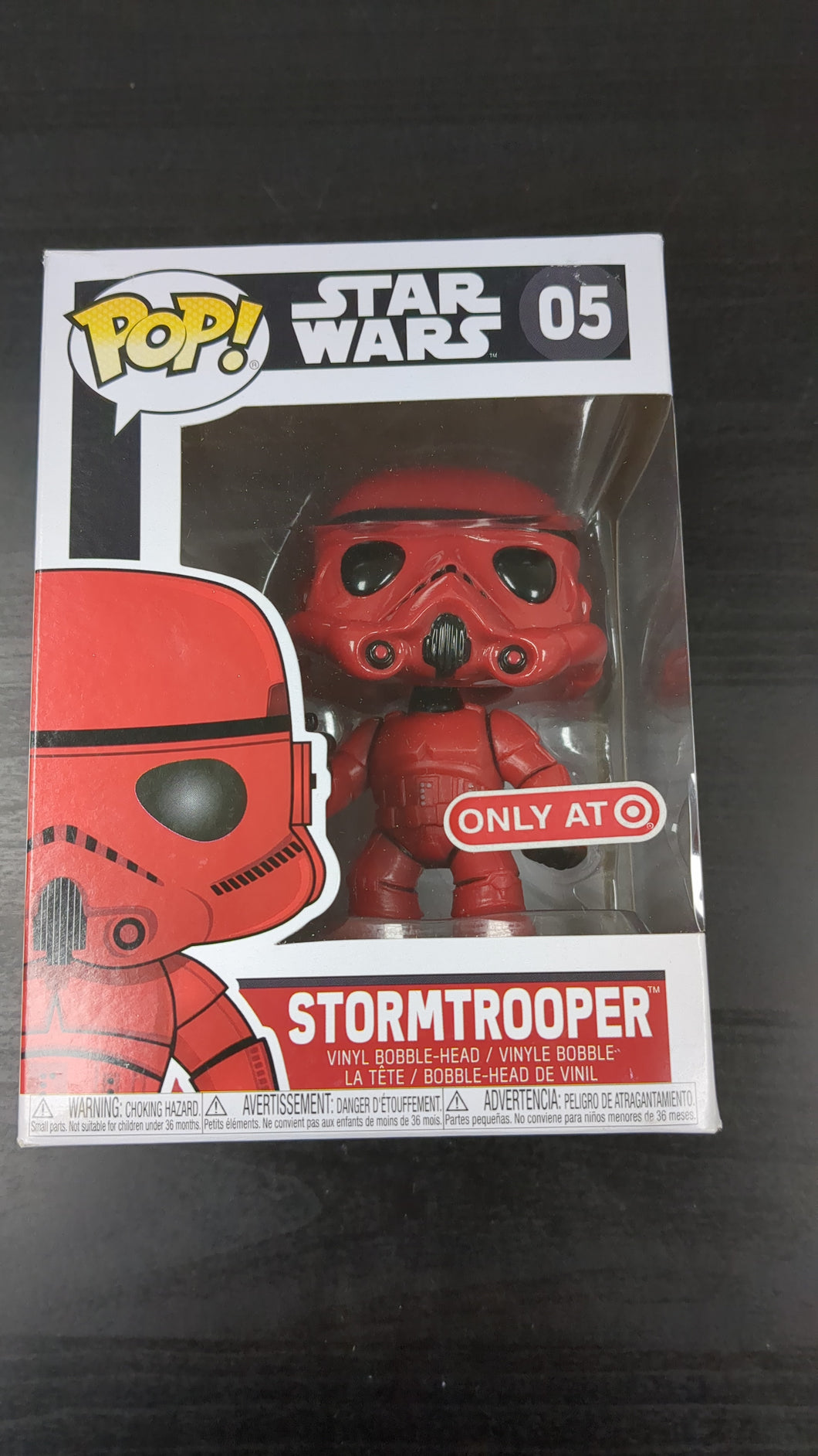 Funko Pop 'Star Wars' STORMTROOPER Vinyl Figure #05 Target Exclusive