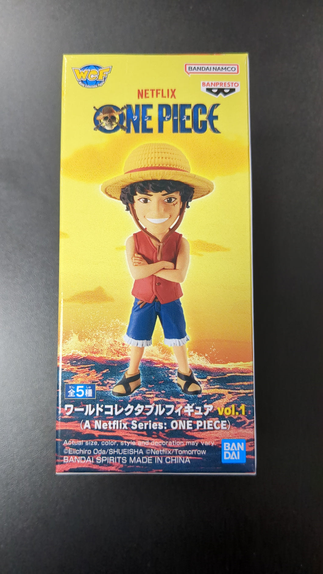 Netflix One Piece WCF vol.1 Palm-sized treasure Bandai Namco