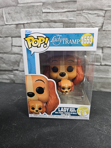 Disney Lady and the Tramp 70 years #1553 Lady with puppy Funko pop