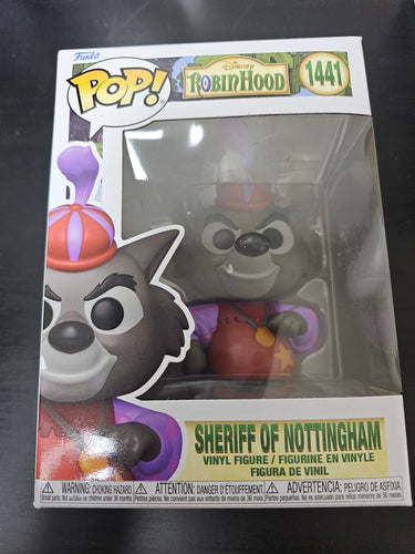 Disney Robin Hood Sheriff of Nottingham Funk Pop