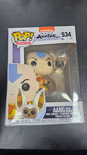 Avatar the last airbender #534 Aang with momo