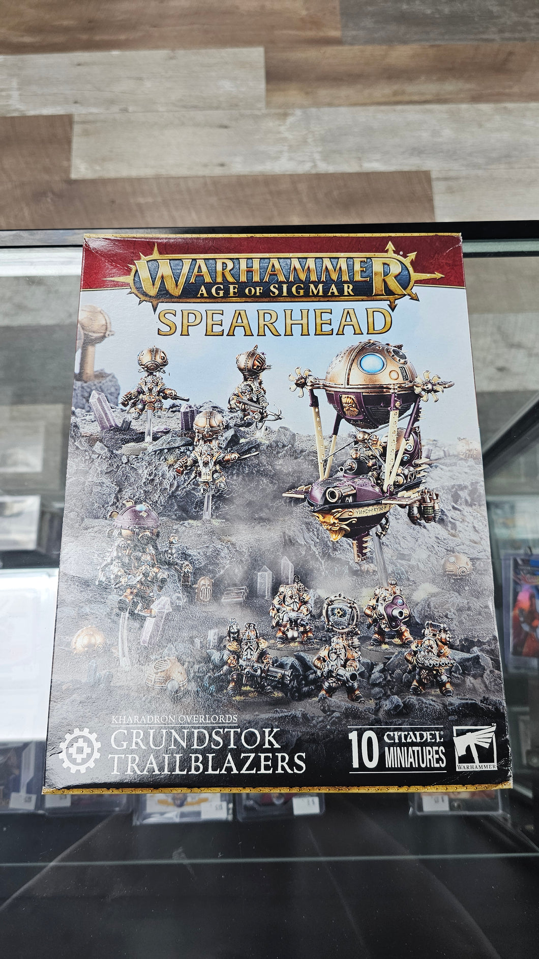 Warhammer Age of Sigmar Spearhead kharadron Overlord Groundstok Trailblazers