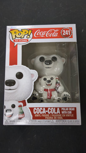 Coca-Cola Polar Bear with cub #241 Funko Pop