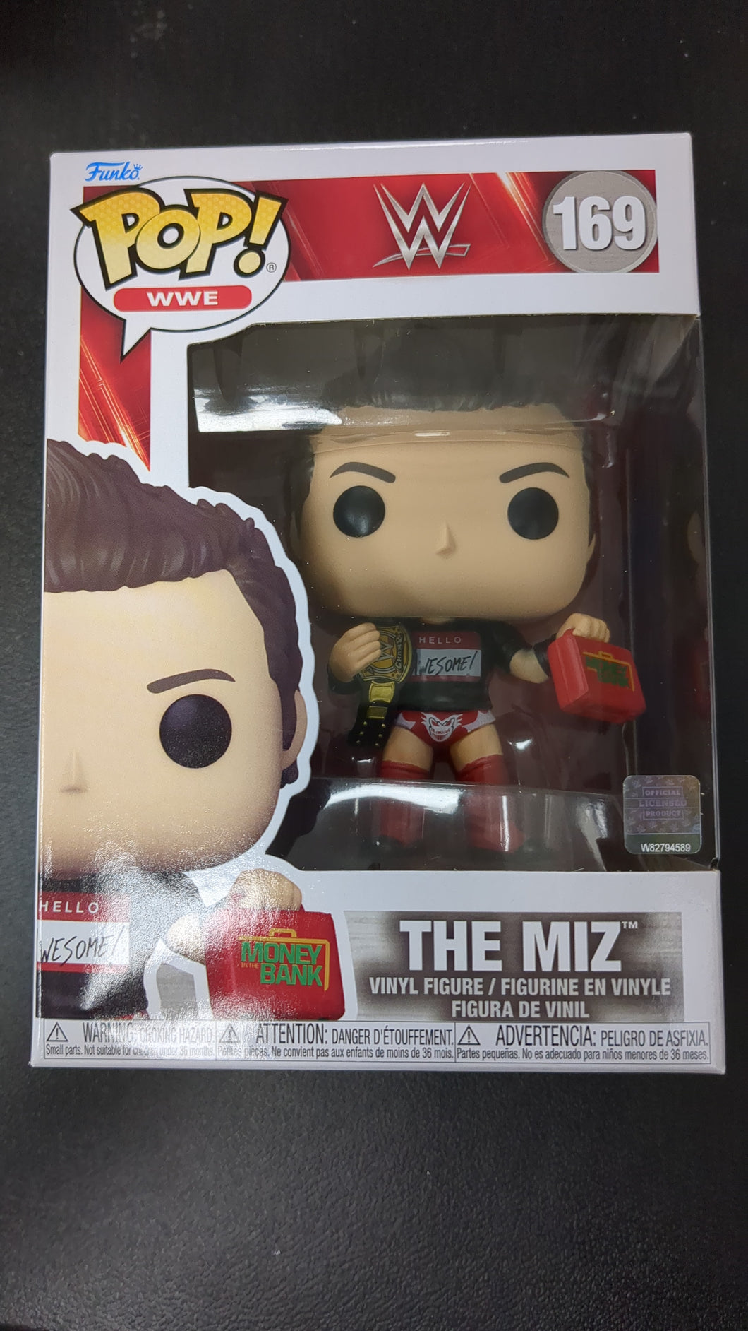WWE The Miz money in the bank Funko pop