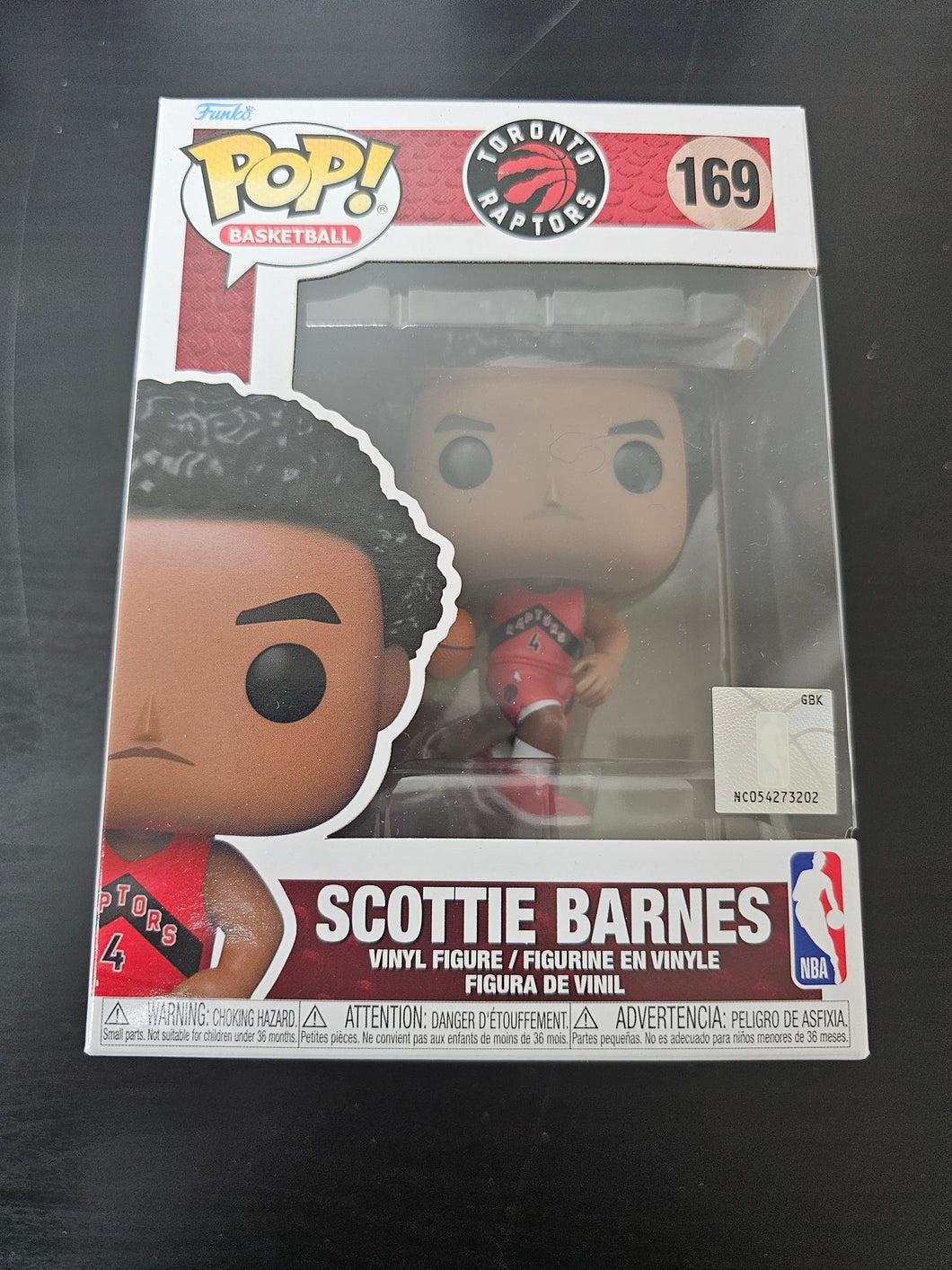 Scottie Barnes Toronto Raptors Funko Pop