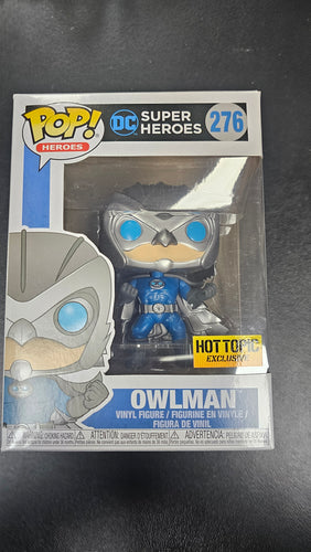 DC super heroes Owlman 276 hot topic exclusive funko pop