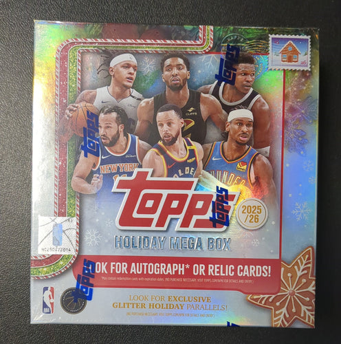 2025 Topps Basketball Holiday Mega Box