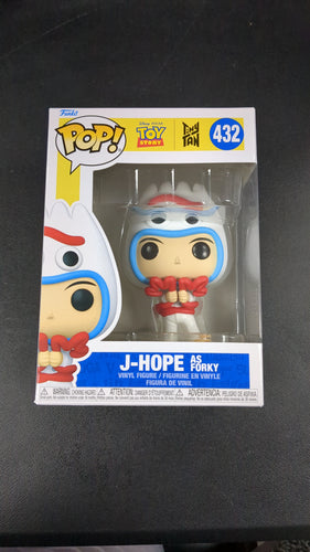 Disney Pixar Tiny Tan #432 J-Hope as Forky Funko pop
