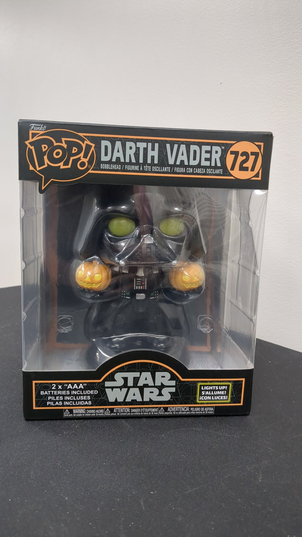 Star Wars Darth Vader 727 Light up Halloween Funko POP
