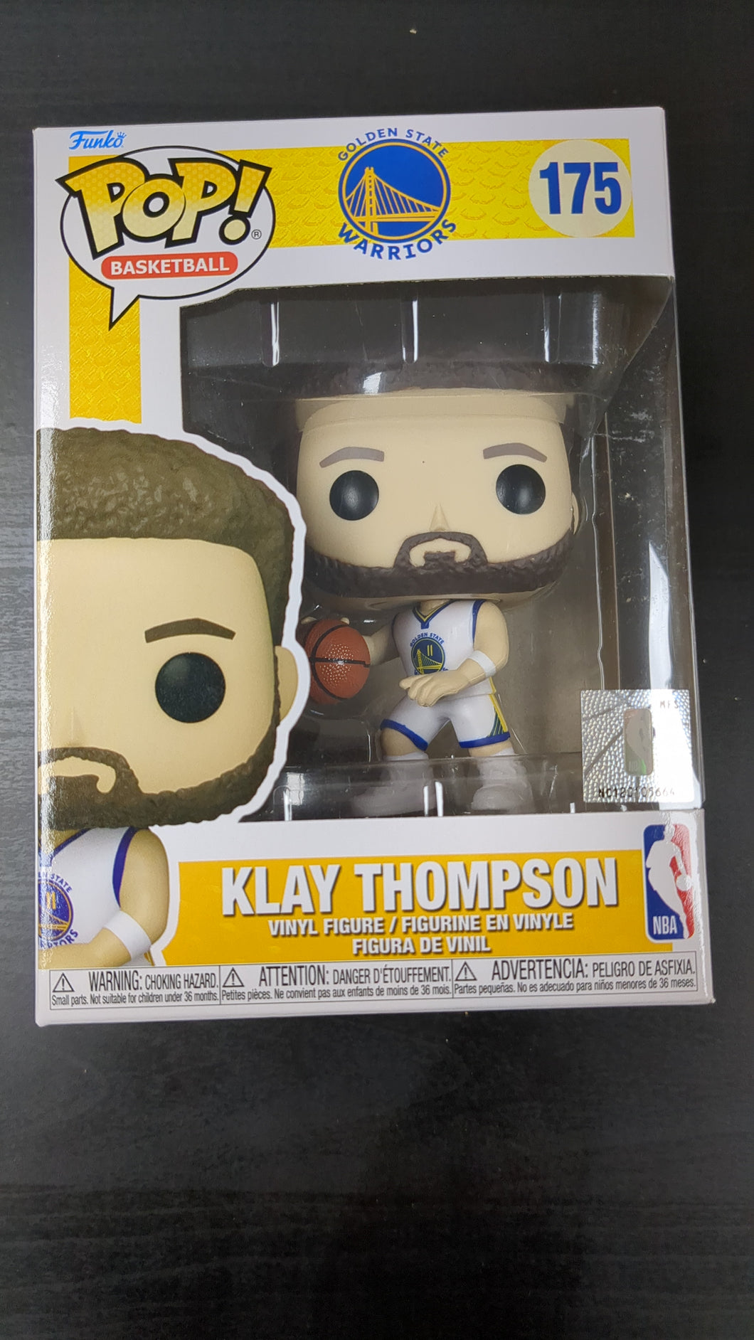 Golden State Warriors Klay Thompson Funko Pop