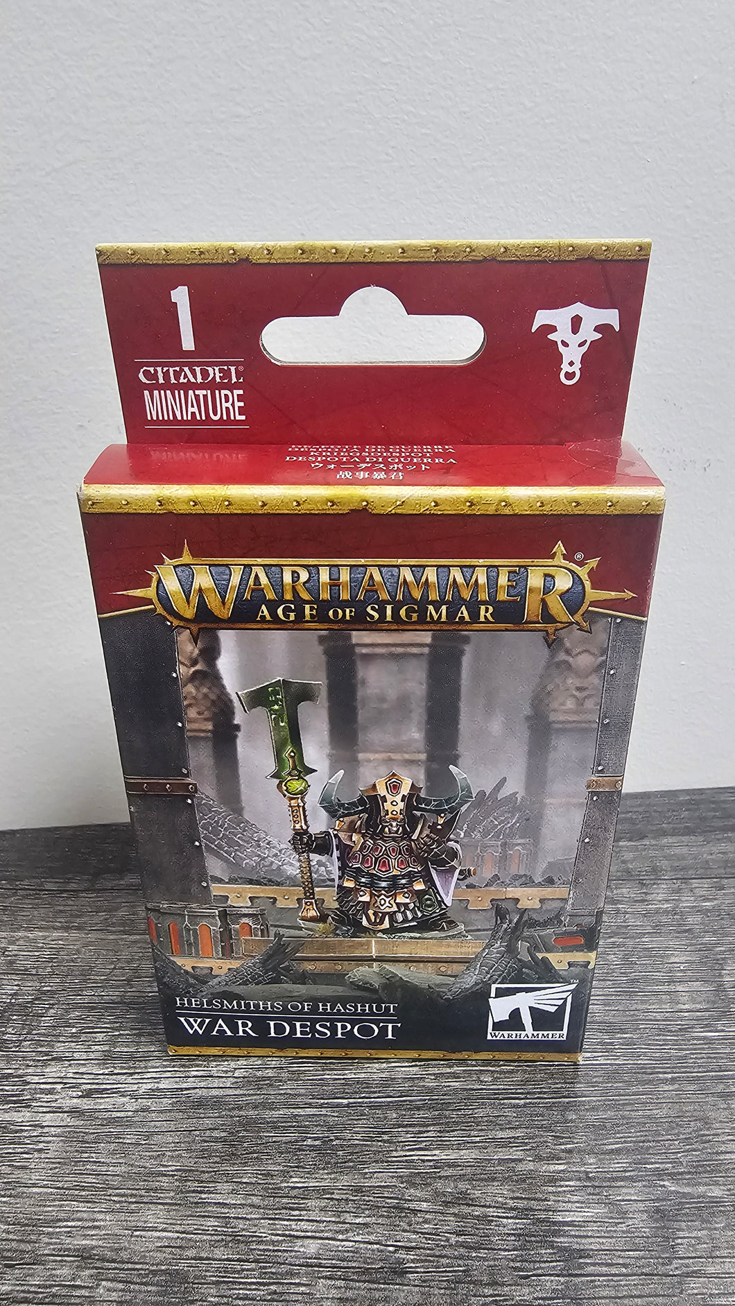 Warhammer Age of Sigmar Helsmiths of Hashut War Despot