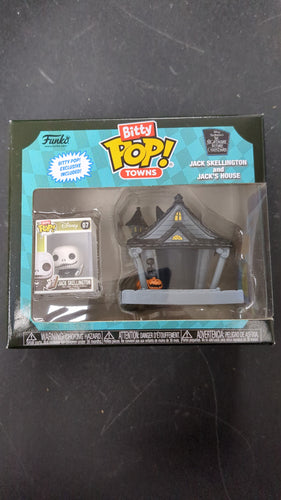 Bitty Pop Towns- Jack Skeleton and Jacks House Funko Pop