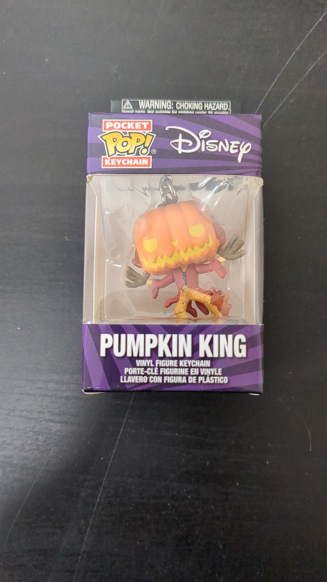 Disney Pumpkin King Pocket POP Keychain