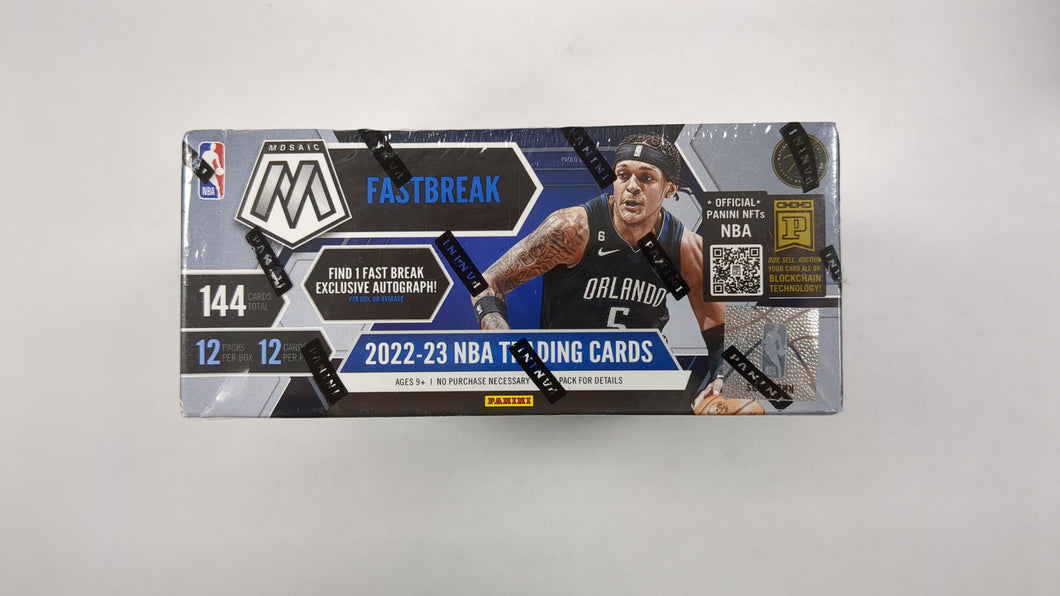 2022-23 Panini Mosaic NBA Fast Break Hobby Box