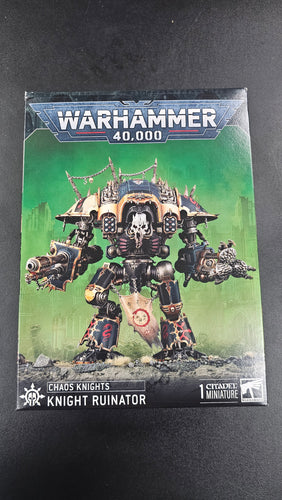 Chaos knights: chaos Knight Ruinator Warhammer 40k