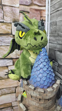 Load image into Gallery viewer, Dungeon and Dragons Green Dragon Plush