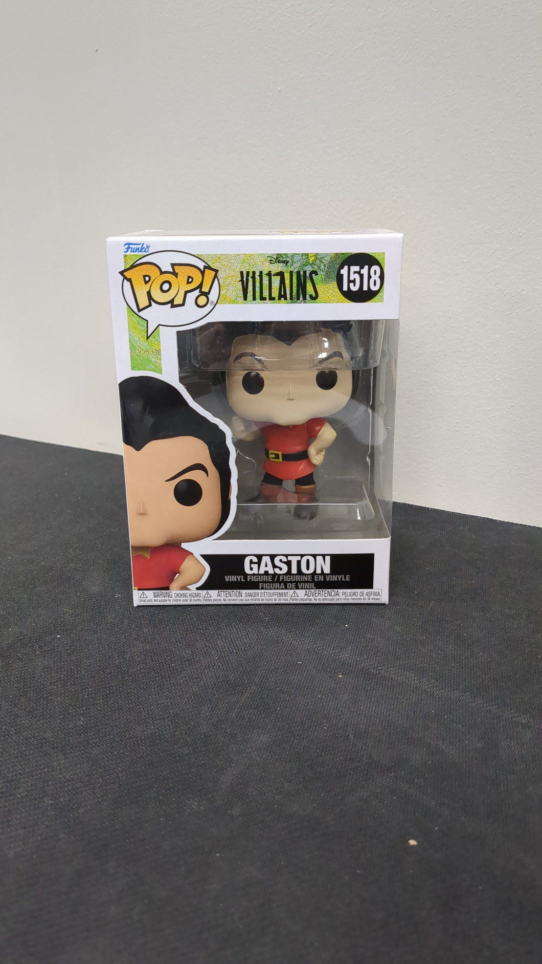 Disney Villains #1518 Gaston Funko pop