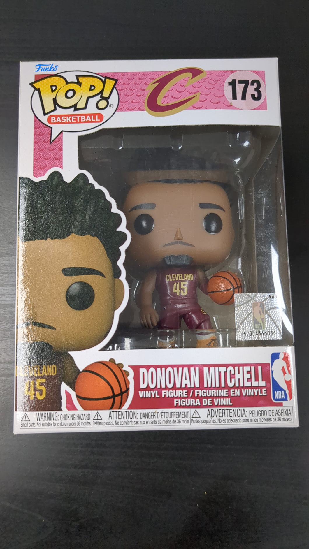Cleveland Donovan Mitchel Funko pop