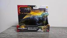 Load image into Gallery viewer, Jurassic World Rebirth Strike Attack Nanotyrannus Dinosaur Toy, Single Strike Action, Posable