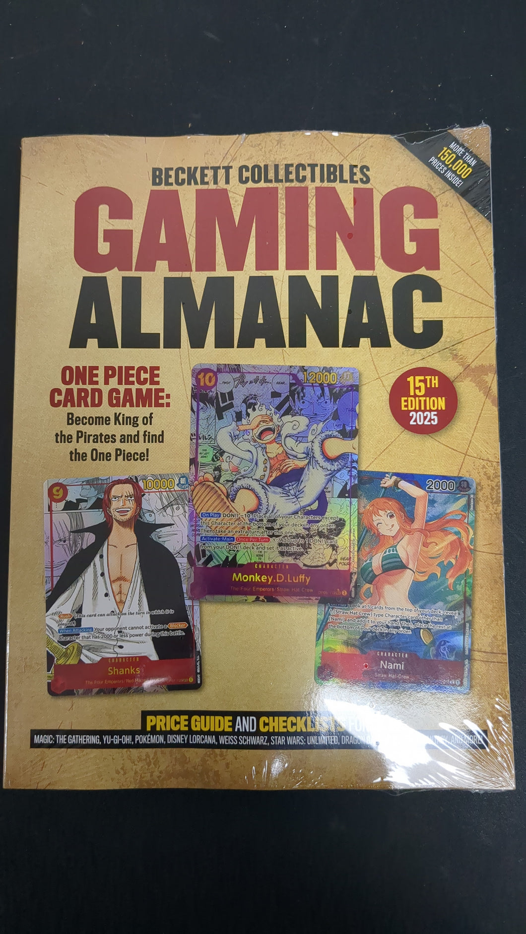 Beckett collectibles gaming almanac
