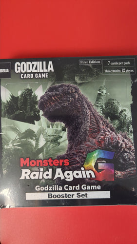 Godzilla Monsters Raid Again Booster Set