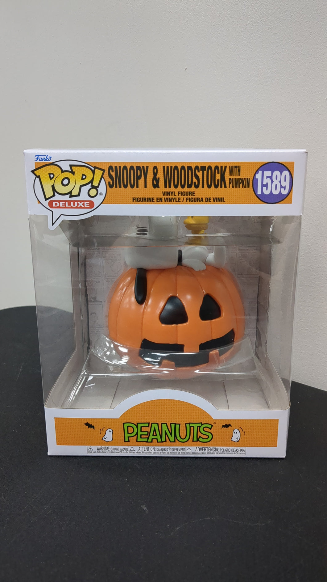 Peanuts Snoopy and Woodstock with Pumpkin 1589