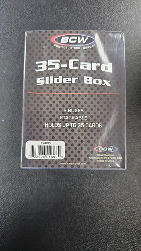 BCW 35-card slider box