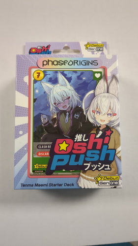 Oshi Push Tenma Maemi Starter Deck