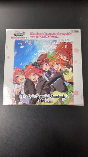 The Quintessential Quintuplets Movie Weis Schwarz