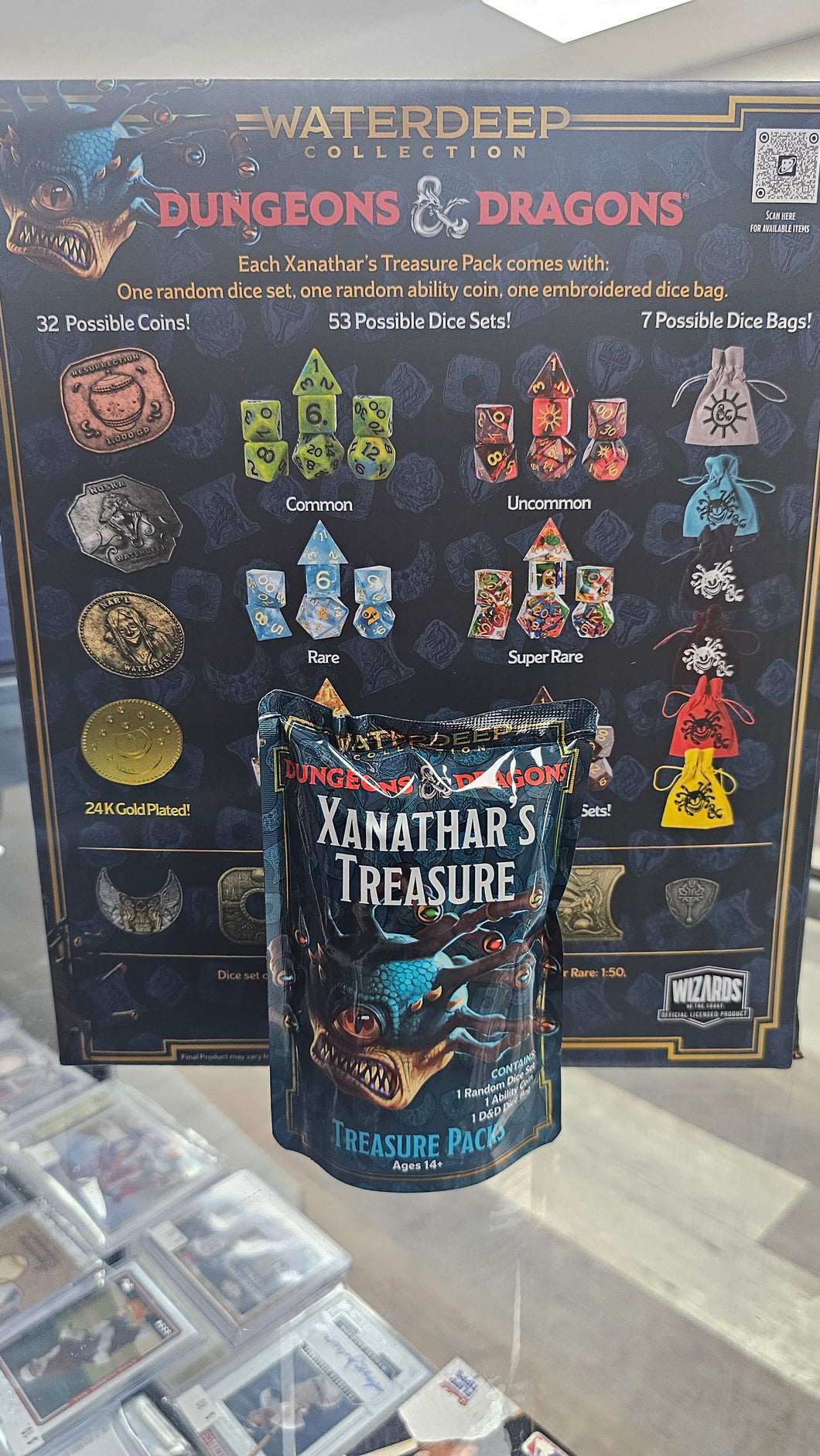 DUNGEON AND DRAGONS XANTHAR'S TREASURE WATERDEEP COLLECTION