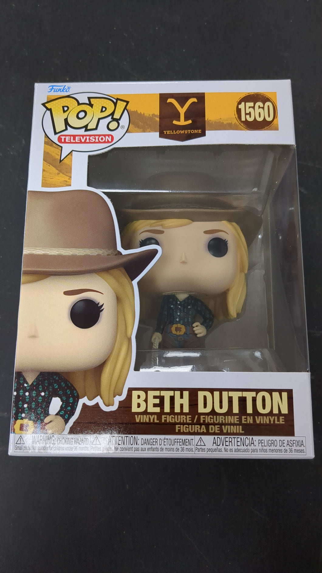 Yellowstone #1560 Beth Dutton Funko pop