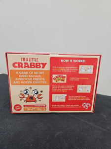 I'm a little Crabby card game