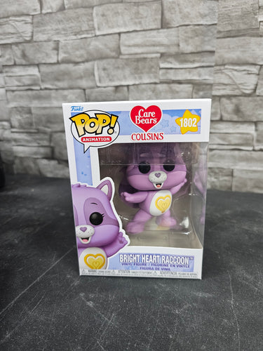 Care Bears #1802 Bright Heart Raccoon Funko pop