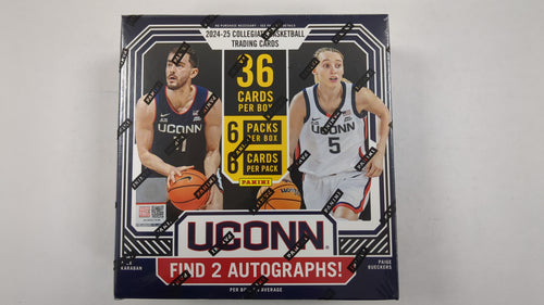 2024-25 Panini UCONN Collegiate Basketball Hobby Box