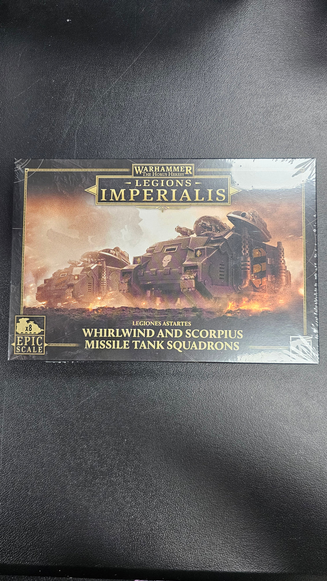 Warhammer The Horus Hersey Legions Imperialis whirlwind and scorpius missle tank squadrons