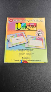 2025 Uniques Historic Autographs and card co.