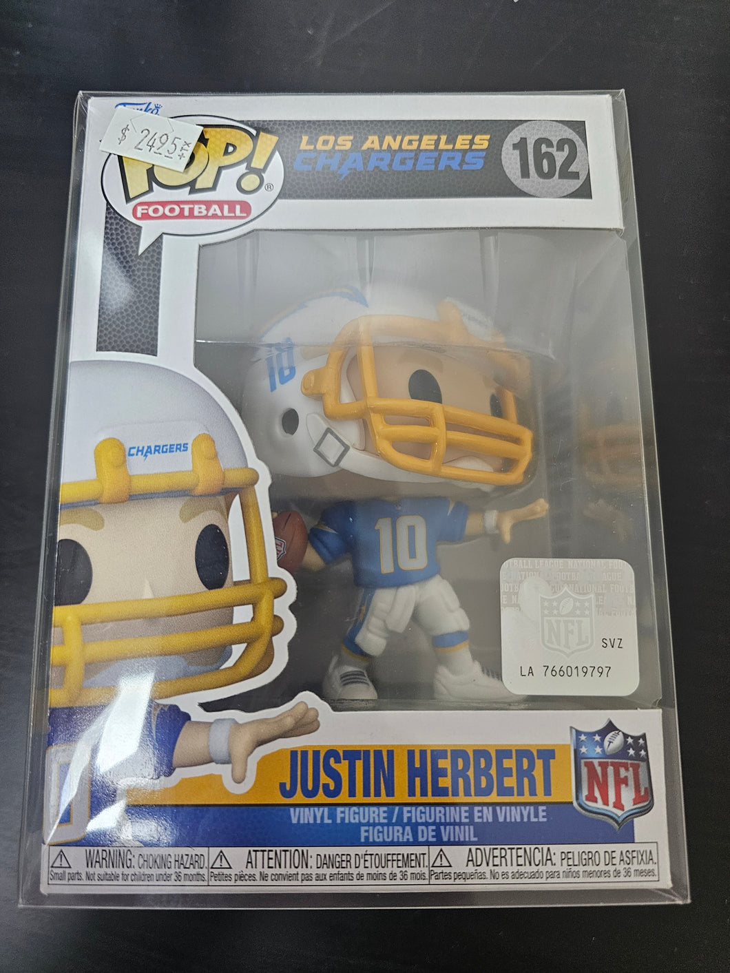 Los Angeles  Chargers Justin Herbert Funko Pop
